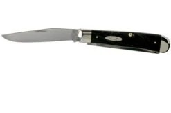 Case Trapper Rough Black Synthetic, 18221, 6254 SS Pocket Knife -Case Knives Sales CE18221 03 case