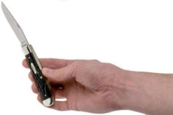 Case Trapper Rough Black Synthetic, 18221, 6254 SS Pocket Knife -Case Knives Sales CE18221 05 case