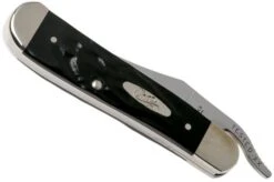 Case Russlock Rough Black Synthetic, 18224, 61953L SS Pocket Knife -Case Knives Sales CE18224 04 case