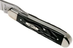 Case Russlock Rough Black Synthetic, 18224, 61953L SS Pocket Knife -Case Knives Sales CE18224 06 case