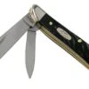 Case Peanut Rough Black Synthetic, 18225, 6220 SS Pocket Knife