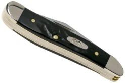 Case Peanut Rough Black Synthetic, 18225, 6220 SS Pocket Knife -Case Knives Sales CE18225 04 case 1