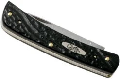 Case Sod Buster Jr. Rough Black Synthetic, 18229, 6137 SS Pocket Knife -Case Knives Sales CE18229 04 case 1