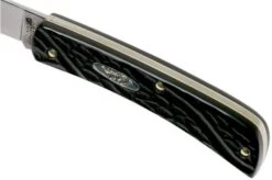 Case Sod Buster Jr. Rough Black Synthetic, 18229, 6137 SS Pocket Knife -Case Knives Sales CE18229 06 case 1