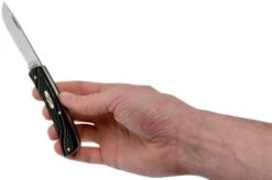 Case Sod Buster Jr. Rough Black Synthetic, 18229, 6137 SS Pocket Knife -Case Knives Sales CE18229 07 case