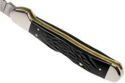 Case Copperlock Rough Black Synthetic, 18233, 61549WL SS Pocket Knife -Case Knives Sales CE18233 05 case