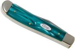 Case Mini Trapper Aqua Kirinite SparXX, 18587, 10207 SS Pocket Knife -Case Knives Sales CE18587 04 case 1