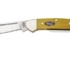 Case Baby Butterbean Smooth Yellow Bone, 20027, 62132 SS Pocket Knife