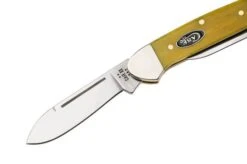 Case Baby Butterbean Smooth Yellow Bone, 20027, 62132 SS Pocket Knife -Case Knives Sales CE20027 03 case