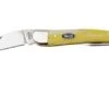 Case Seahorse Whittler, Smooth Yellow Bone 20028, 6355WH SS Pocket Knife