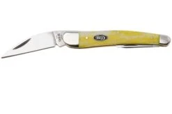 Case Seahorse Whittler, Smooth Yellow Bone 20028, 6355WH SS Pocket Knife