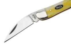 Case Seahorse Whittler, Smooth Yellow Bone 20028, 6355WH SS Pocket Knife -Case Knives Sales CE20028 03 case