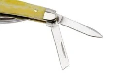 Case Seahorse Whittler, Smooth Yellow Bone 20028, 6355WH SS Pocket Knife -Case Knives Sales CE20028 04 case