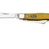 Case Medium Stockman Smooth Yellow Bone, 20029, 63032 SS Pocket Knife