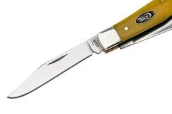 Case Medium Stockman Smooth Yellow Bone, 20029, 63032 SS Pocket Knife -Case Knives Sales CE20029 03 case