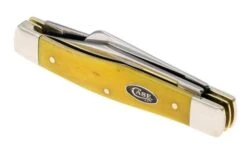 Case Medium Stockman Smooth Yellow Bone, 20029, 63032 SS Pocket Knife -Case Knives Sales CE20029 05 case