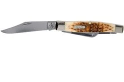 Case Large Stockman Amber Jigged Bone, 00204, 6375 CV Pocket Knife 12 Case Large Stockman Amber Jigged Bone, 00204, 6375 CV Pocket Knife -Case Knives Sales CE204 03 case ce204 03
