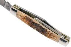 Case Large Stockman Amber Jigged Bone, 00204, 6375 CV Pocket Knife 17 Case Large Stockman Amber Jigged Bone, 00204, 6375 CV Pocket Knife -Case Knives Sales CE204 08 case ce204 08