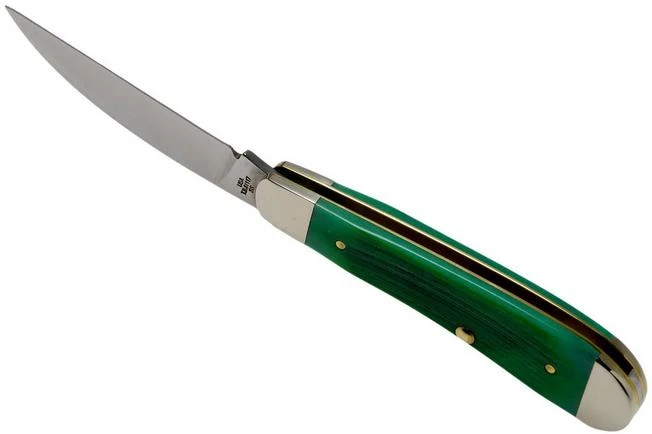 Case Swayback Clover Green Bone, Sawcut Jig, 23212, TB61117 SS Pocket Knife 5 Case Swayback Clover Green Bone, Sawcut Jig, 23212, TB61117 SS Pocket Knife - Image 5