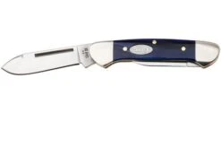 Case Baby Butterbean Smooth Blue Pearl Kirinite, 23449, 102132 SS Pocket Knife