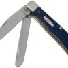 Case Trapper Navy Blue Synthetic, 23610, 4254 SS Pocket Knife