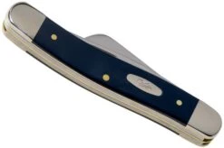 Case Medium Stockman Navy Blue Synthetic, 23612, 4318 SS Pocket Knife -Case Knives Sales CE23612 04 case