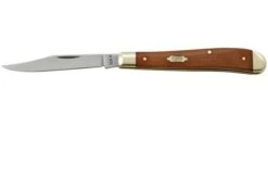 Case Slimline Trapper, Smooth Natural Canvas Micarta, 23691, 101048 SS, Pocket Knife