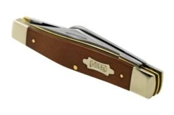 Case Large Stockman Natural Canvas Micarta, 23693, 10375 SS, Pocket Knife -Case Knives Sales CE23693 07 case