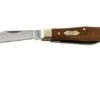 Case Small Swell Centre Jack Natural Canvas Micarta 23694, 10225 SS, Pocket Knife