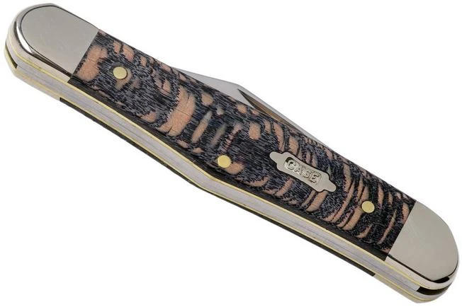 Case Half Whittler Black Sycamore Wood, 25571, 7208 SS Pocket Knife 4 Case Half Whittler Black Sycamore Wood, 25571, 7208 SS Pocket Knife - Image 4