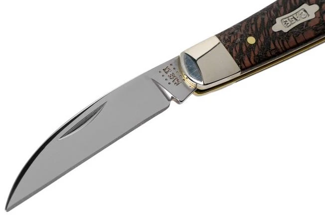 Case Sway Back Black Sycamore Wood, 25577, TB7117 SS Pocket Knife 3 Case Sway Back Black Sycamore Wood, 25577, TB7117 SS Pocket Knife - Image 3