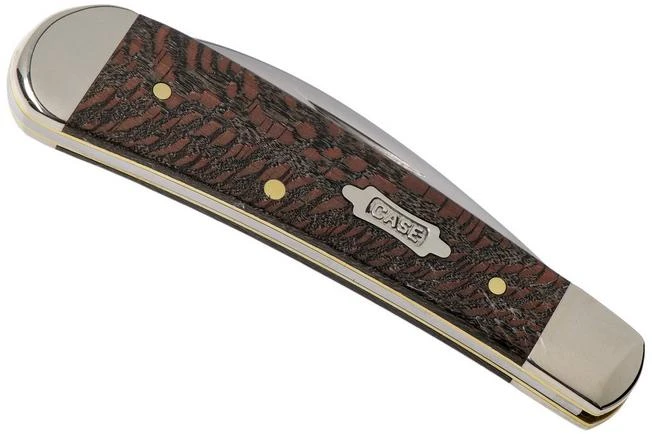 Case Sway Back Black Sycamore Wood, 25577, TB7117 SS Pocket Knife 4 Case Sway Back Black Sycamore Wood, 25577, TB7117 SS Pocket Knife - Image 4