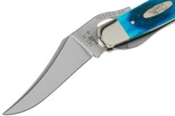 Case Russlock Caribbean Blue Bone, Sawcut, 25589, 61953L SS Pocket Knife -Case Knives Sales CE25589 03 case
