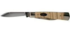 Case Gunstock Natural Curly Maple Smooth, 25945, 72130 SS Pocket Knife -Case Knives Sales CE25945 03 case