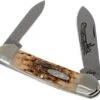 Case Canoe Amber Jigged Bone, 00263, 62131 CV Pocket Knife