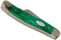 Case Medium Stockman SparXX Green Pearl Kirinite Smooth, 27373, 10318 SS Pocket Knife -Case Knives Sales CE27373 04 case