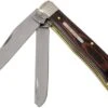 Case Trapper Red & Black Micarta, 27850, 10254 SS Pocket Knife