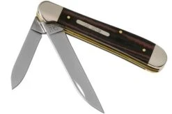 Case Copperhead Smooth Black Red Micarta, 27851, 10249W SS Pocket Knife