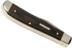 Case Mini Trapper Smooth Black Red Micarta, 27852, 10207 SS Pocket Knife 7 Case Mini Trapper Smooth Black Red Micarta, 27852, 10207 SS Pocket Knife -Case Knives Sales CE27852 04 case knives