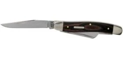 Case Medium Stockman Red & Black Micarta, Smooth, 27853, 10318 SS Pocket Knife -Case Knives Sales CE27853 03 case