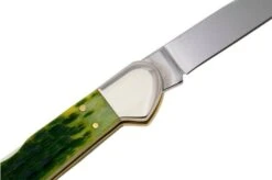 Case CopperLock Green Apple Bone, Peach Seed Jig, 27864, 61549WL SS Pocket Knife -Case Knives Sales CE27864 05 case