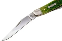 Case Muskrat Green Apple Bone, Peach Seed Jig, 27866, MUSKRAT SS Pocket Knife -Case Knives Sales CE27866 03 case