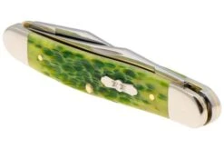 Case Muskrat Green Apple Bone, Peach Seed Jig, 27866, MUSKRAT SS Pocket Knife -Case Knives Sales CE27866 05 case