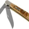 Case Copperhead Amber Jigged Bone, 30091, 6249 CV Pocket Knife