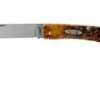 Case Sod Buster Jr Amber Jigged Bone, 30092, 6137 CV Pocket Knife