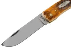 Case Sod Buster Jr Amber Jigged Bone, 30092, 6137 CV Pocket Knife -Case Knives Sales CE30092 03 case