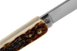 Case Sod Buster Jr Amber Jigged Bone, 30092, 6137 CV Pocket Knife -Case Knives Sales CE30092 06 case