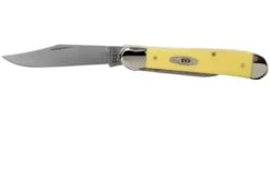 Case Copperhead Yellow Synthetic, 30119, 3249 CV Pocket Knife -Case Knives Sales CE30119 03 case