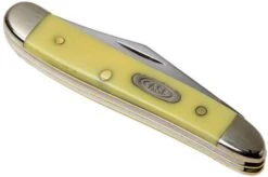Case Peanut Yellow Synthetic, 00030, 3220 CV Pocket Knife -Case Knives Sales CE30 05 case ce30 05