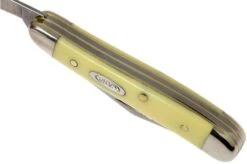 Case Peanut Yellow Synthetic, 00030, 3220 CV Pocket Knife -Case Knives Sales CE30 09 case ce30 09